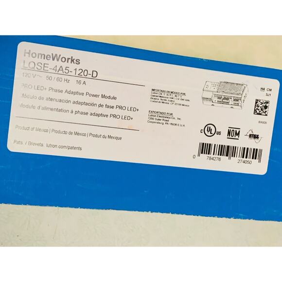 Lutron Homeworks QS Power Dimming Module LQSE-4A5-120-D Not Tested See Comment! - Picture 6 of 6